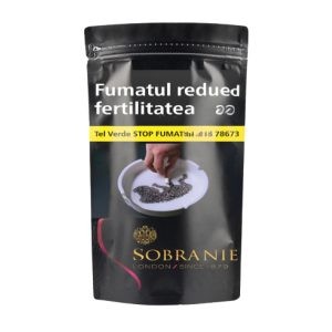 Tutun Sobranie negru la pungă