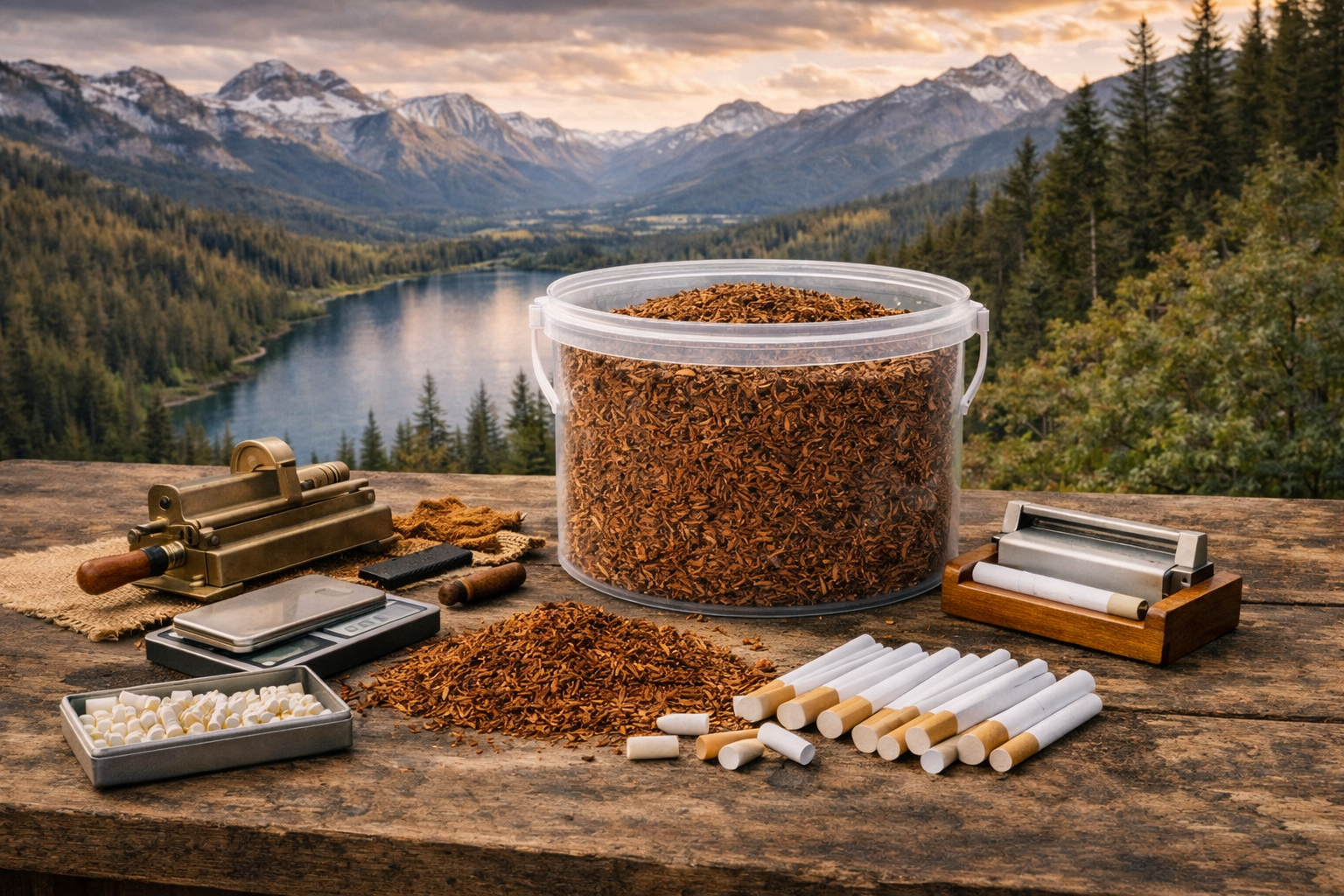 Cel mai bun tutun la găleată