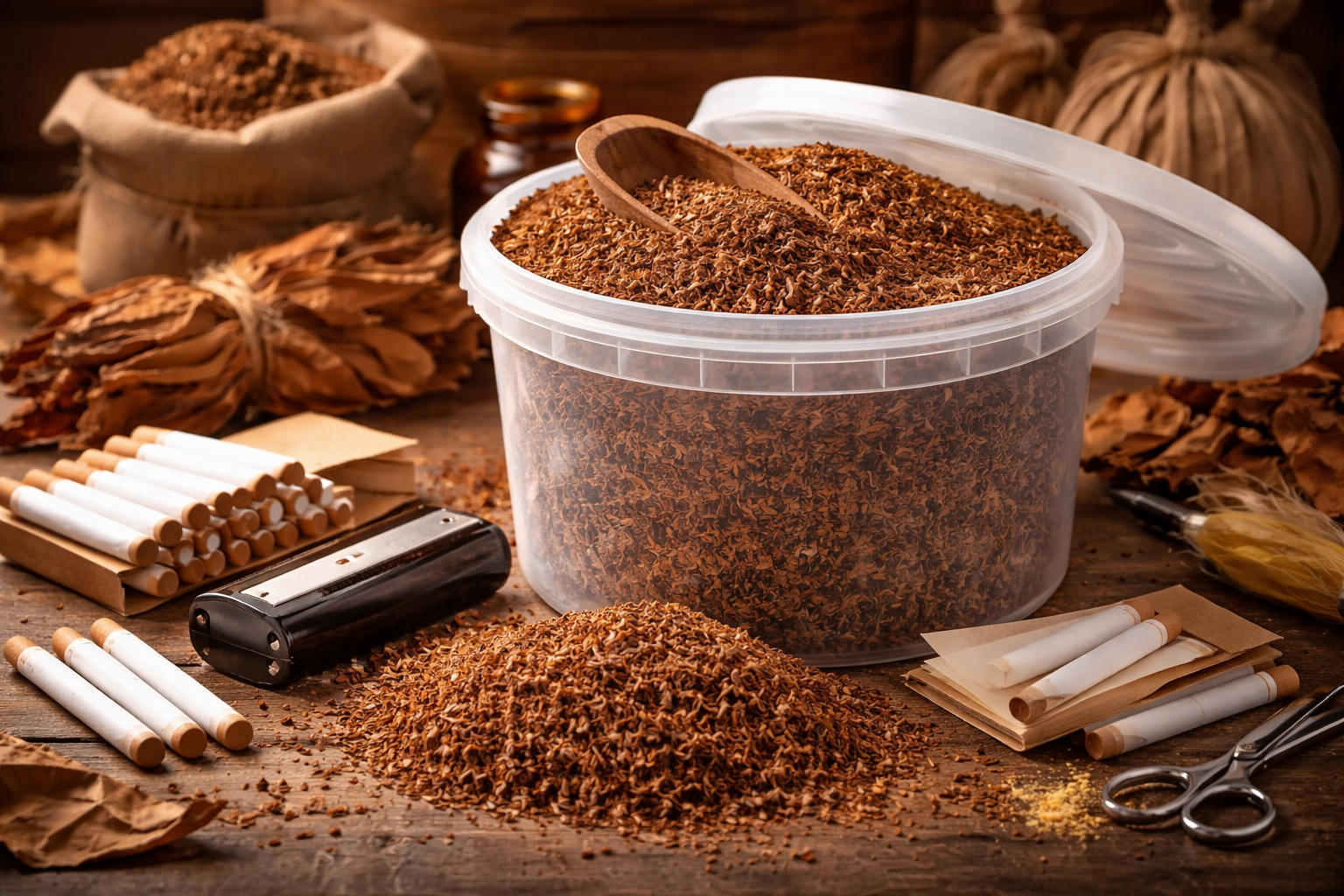 Tutun firicel la găleată în 2026